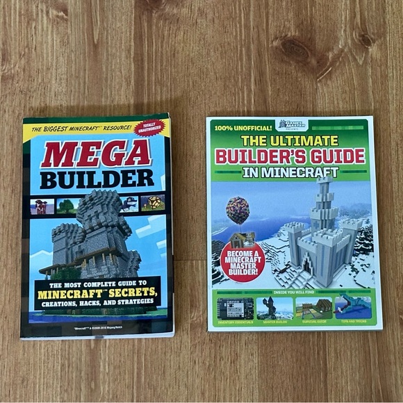 Mine Craft Book Bundle Mega Builder & Ultimate Builder's Guide - Picture 1 of 3